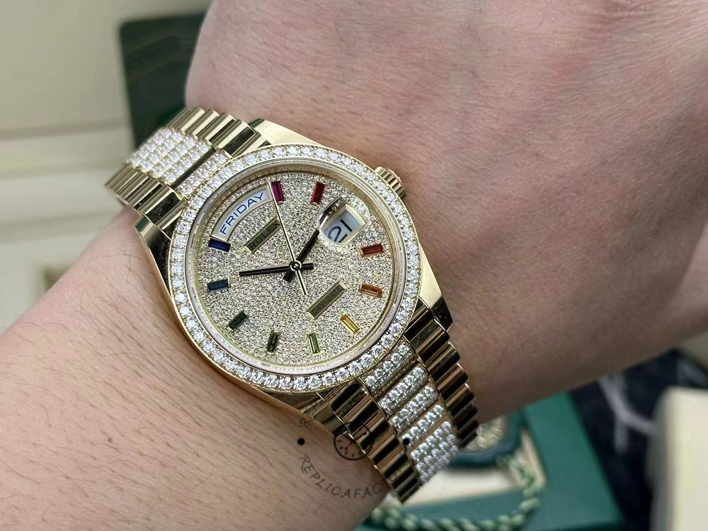 Replica Rolex 128348 0031 real pictures-7