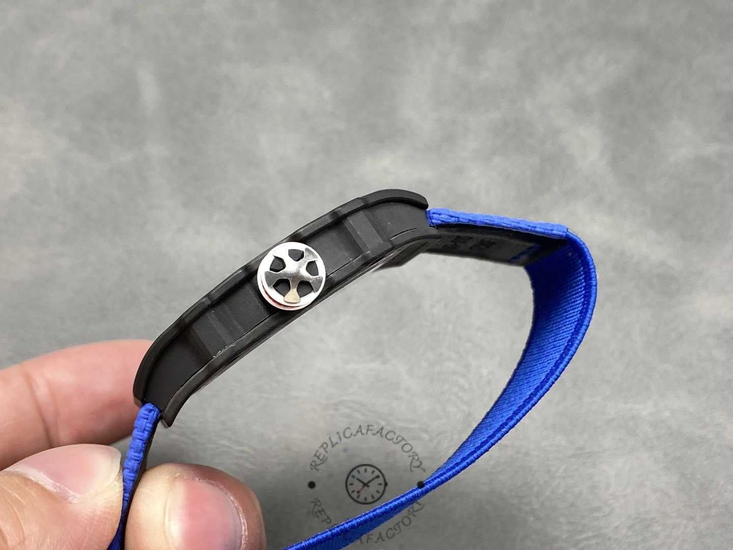 Richard Mille RM 67-02 Automatic Sebastian Ogier Black Blue - Replica Factory