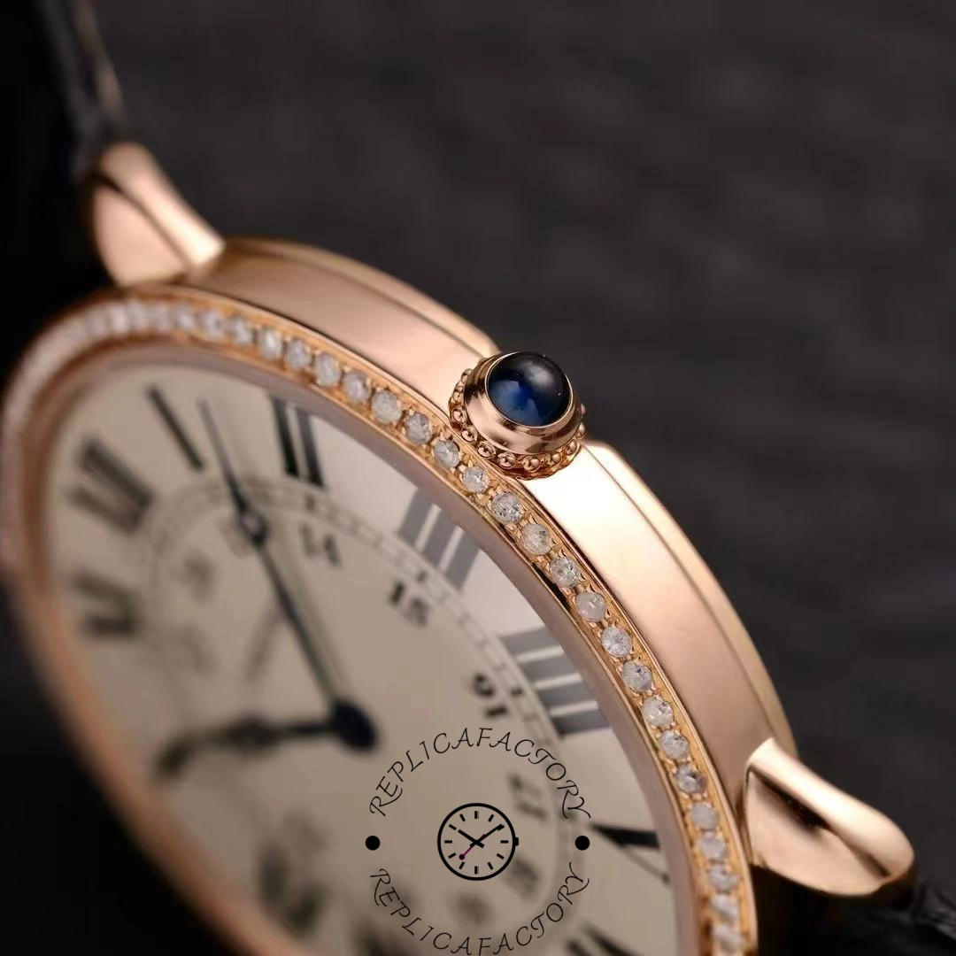 Replica Cartier WR007017 Crown details