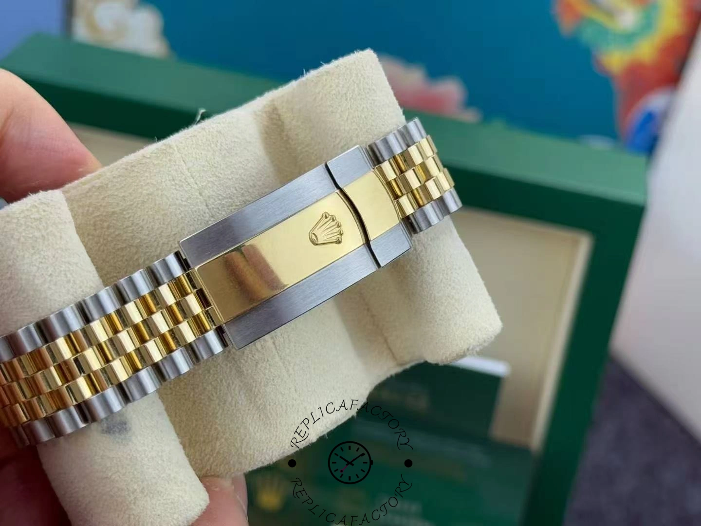 Rolex Datejust 126333 0016 replica watch real shot -4