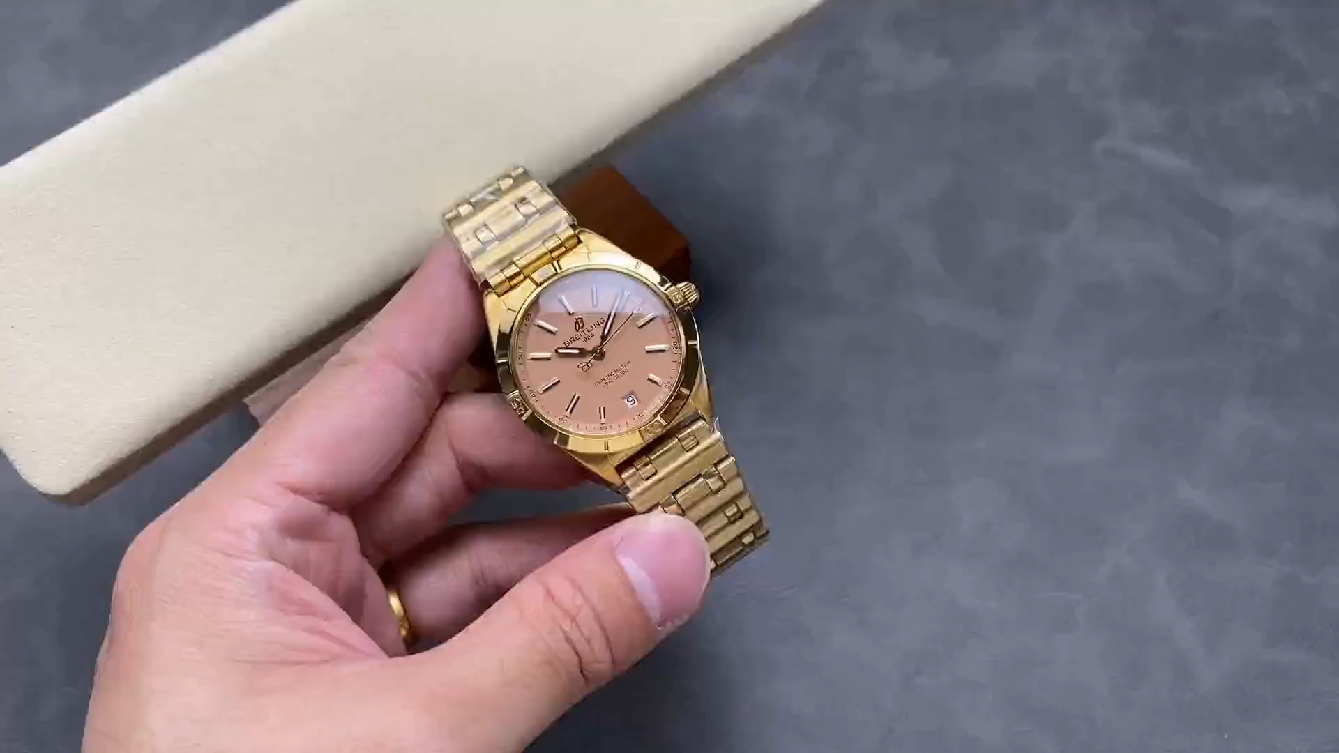 Breitling Chronomat Automatic 36mm K103801A1A1K1 Yellow Gold Replica