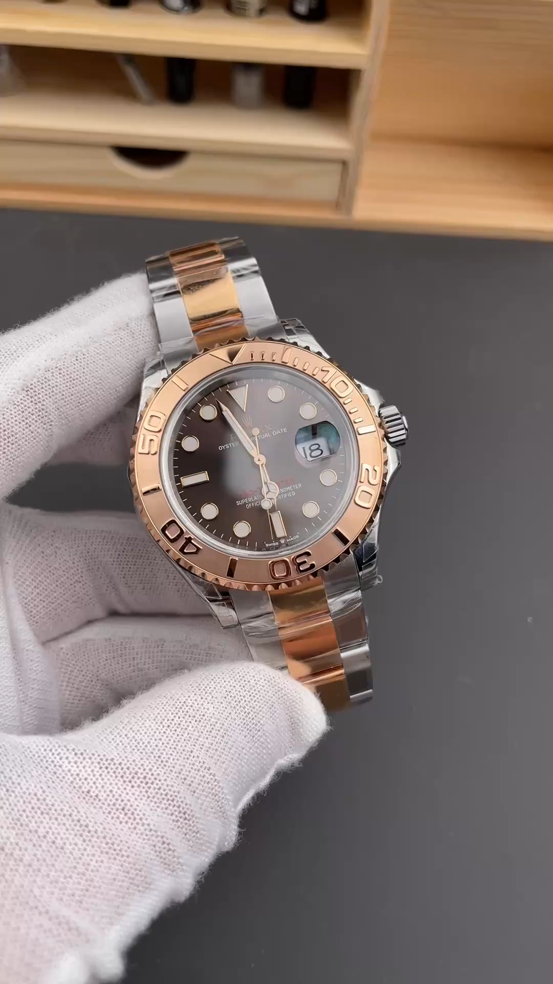 Rolex Yacht-Master 126621 40mm 1:1 Clone Mens Watch - Video