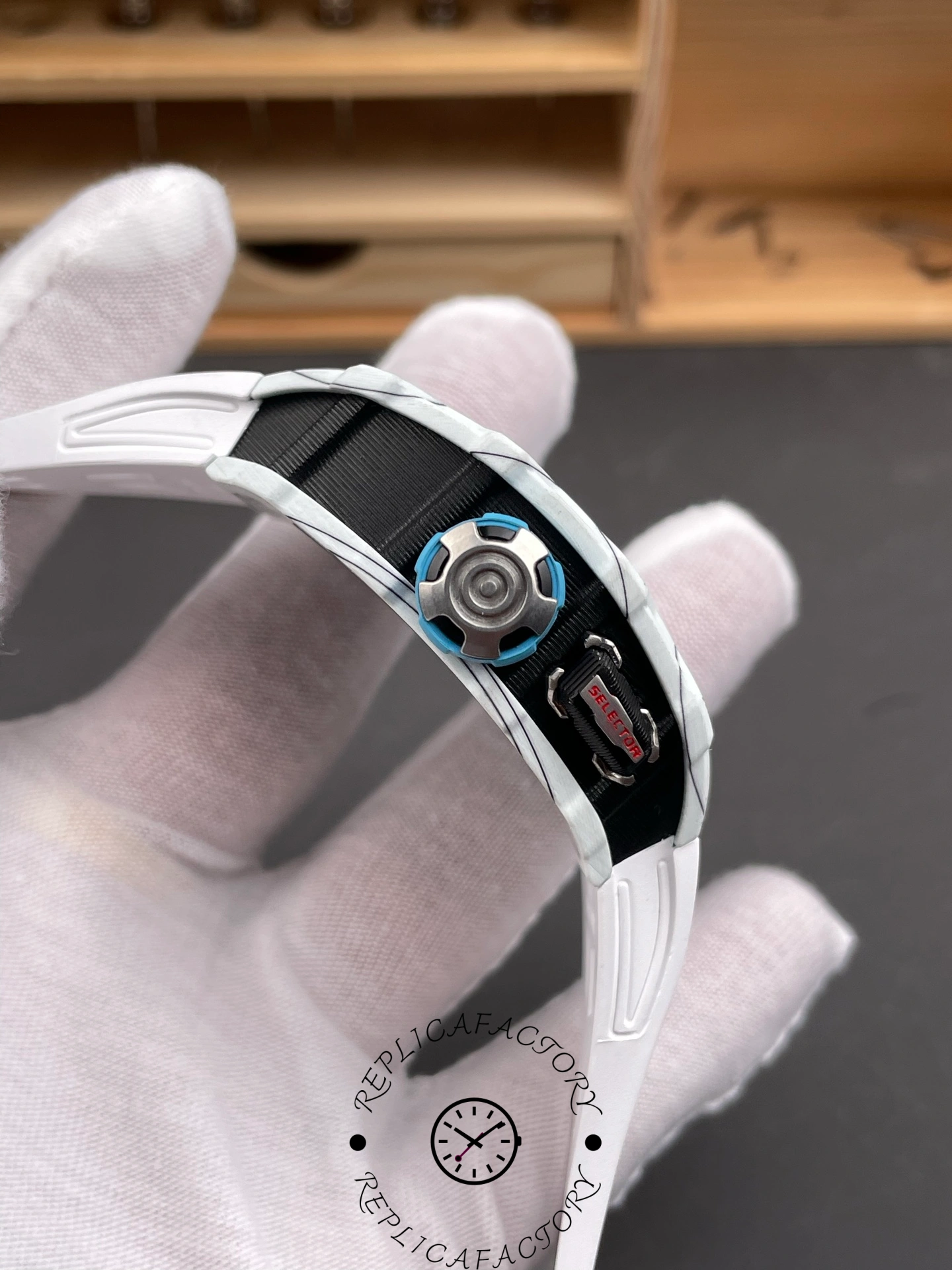 Richard Mille RM 35-03 Rafa Nadal White Carbon Quartz TPT