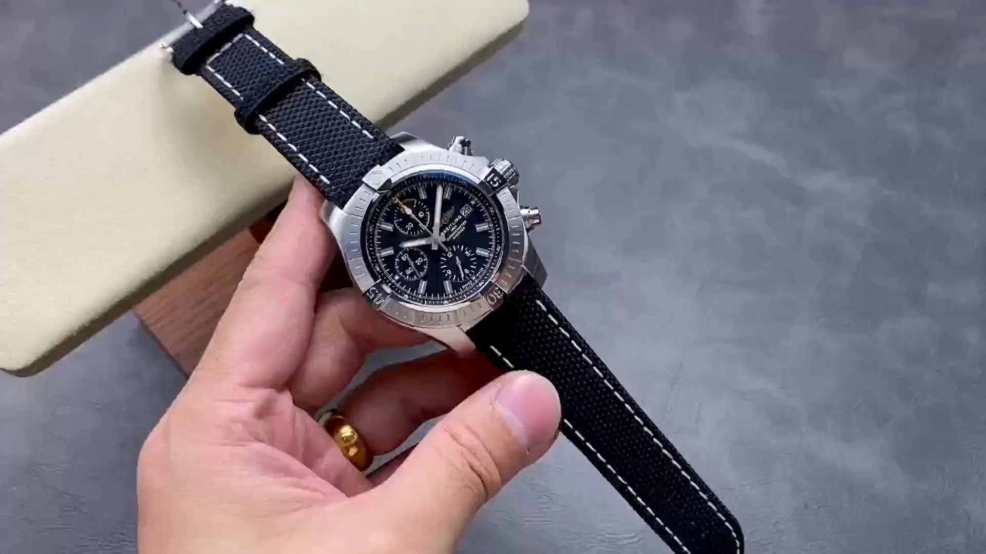 Breitling Avenger Chronograph 45 Replica A13317101B1X1 Nylon Men's Watch