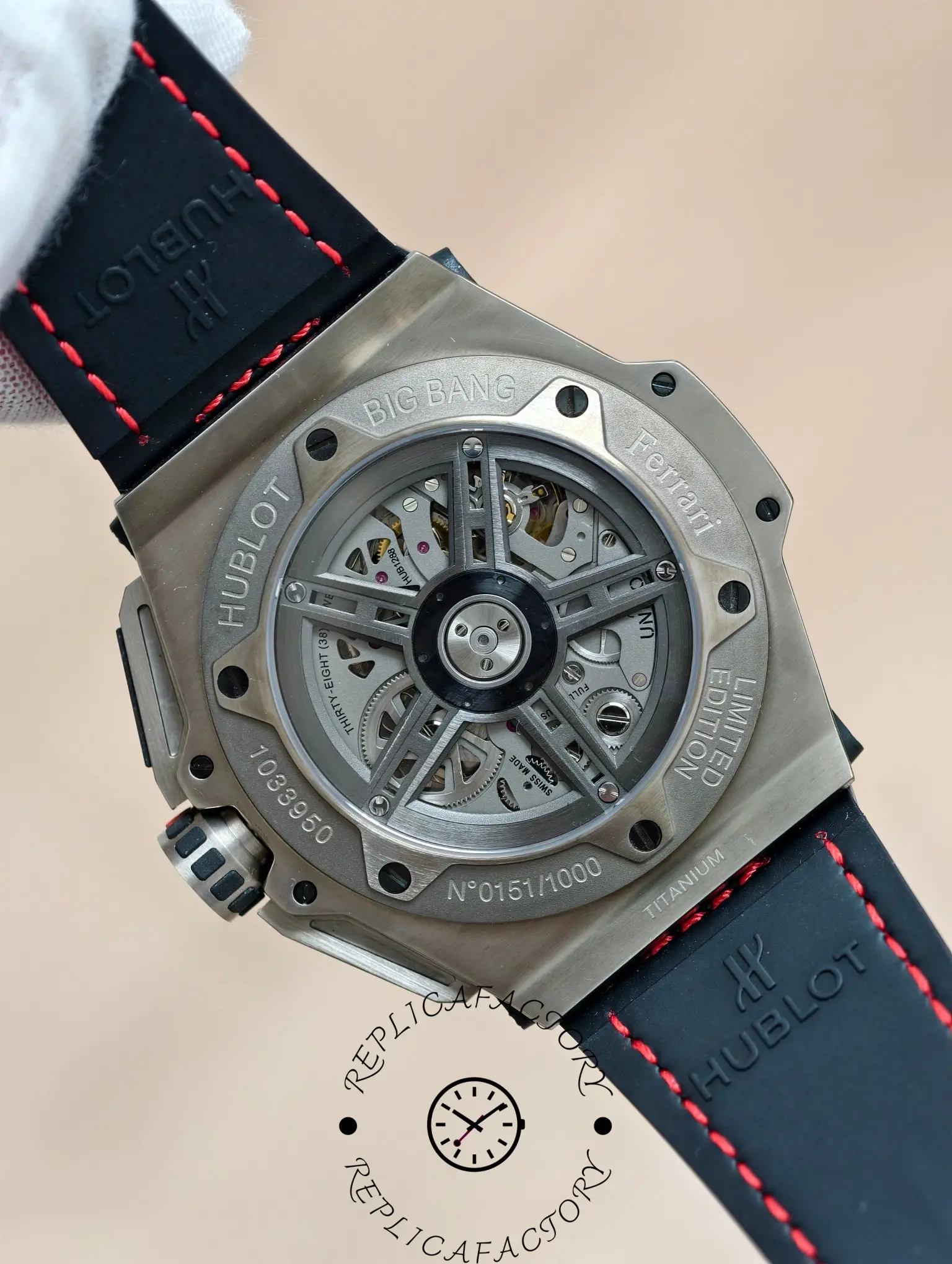 Hublot Big Bang Ferrari 401.NX.0123.VR Replica Watch - Replica Factory
