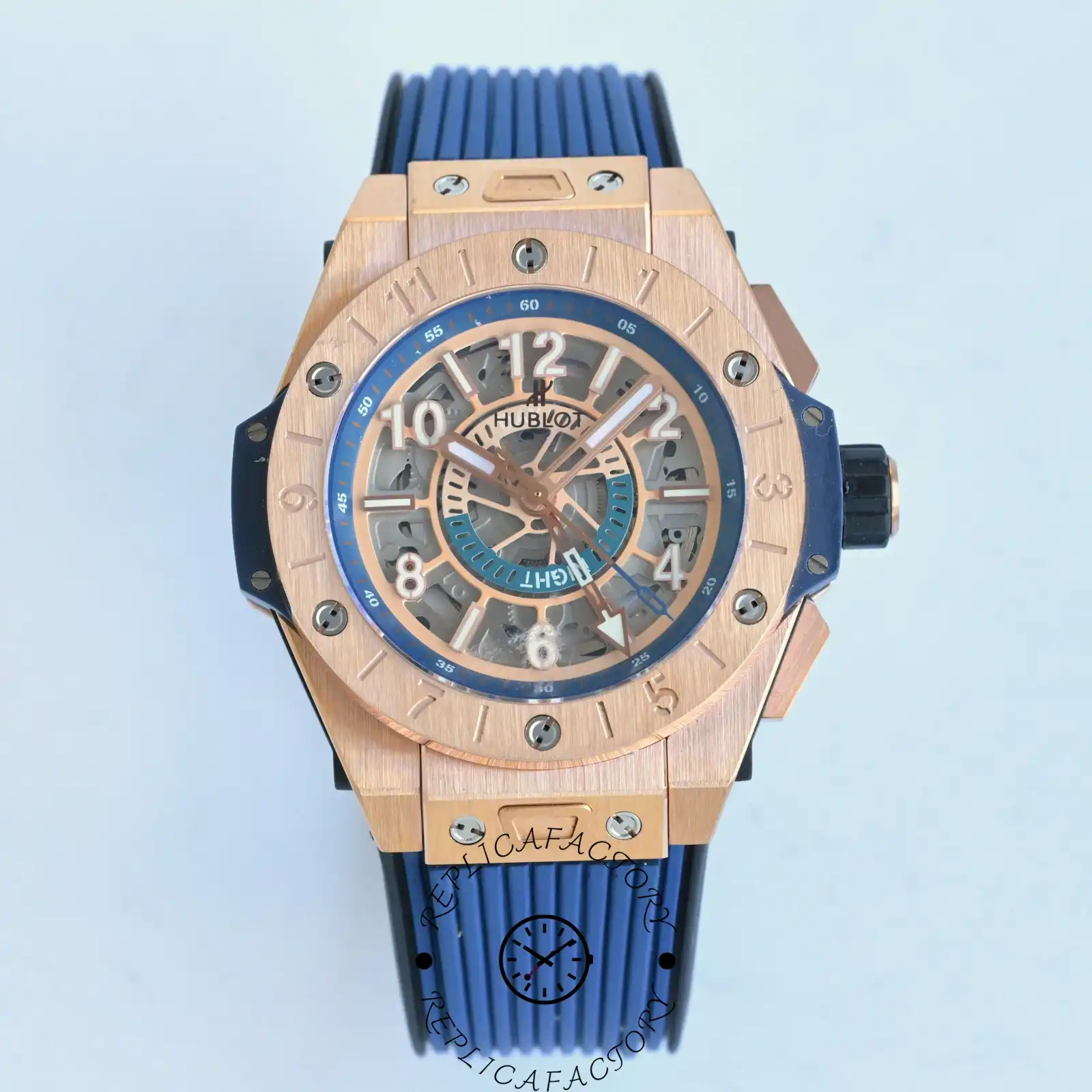 1:1 Clone Hublot Big Bang 471.OX.7128.RX Unico Skeleton Watch - Replica Factory