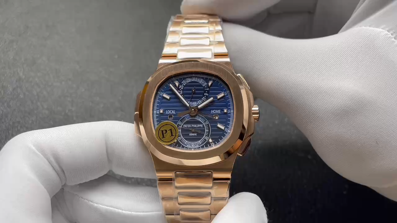 Patek Philippe 5990/1R-001 1:1 Clone Nautilus Blue Dial Watch