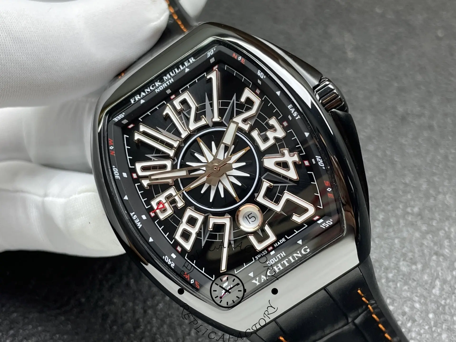 Franck Muller V 45 SC DT YACHT CR NR 1:1 Clone Watch - Replica Factory