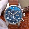 Replica IWC Pilot Chronograph Edition Le Petit Prince IW377714 ZF Factory Blue Dial