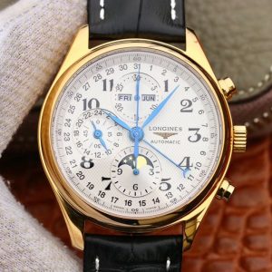 Replica Longines Conquest Classic 18K Yellow Gold L27735787 GS Factory White Dial