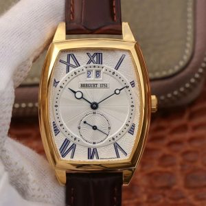 Replica Breguet Heritage Big Date 5410BR/12/9 18K Yellow Gold Silver Dial
