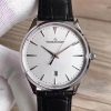 Replica Jaeger-LeCoultre Master Ultra Thin Date 1288420 ZF Factory Silver Dial