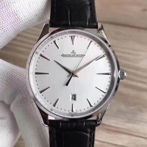 Replica Jaeger-LeCoultre Master Ultra Thin Date 1288420 ZF Factory Silver Dial