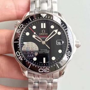 Replica Omega Seamaster Diver 300M Co-Axial 41MM 212.30.41.20.01.003 MKS Factory Black Dial