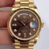 Replica Rolex Day-Date M128238-0022 Yellow Gold EW Factory Gray Dial