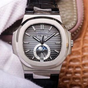 Replica Patek Philippe Nautilus 5726A-001 PF Factory Moonphase Gray Dial