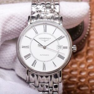 Replica Longines Presence L4.921.4.11.6 RM Factory Stainless Steel White Dial