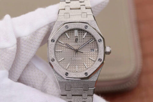 Replica Audemars Piguet Royal Oak 15454BC.GG.1259BC.01 JH Factory White Gold Watch