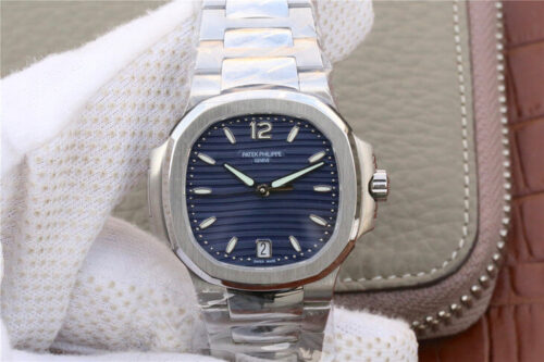 Replica Patek Philippe Nautilus 7118/1A-001 PF Factory Stainless Steel Strap
