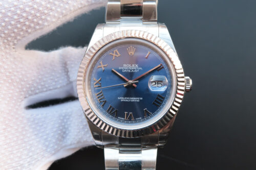 Replica Rolex Datejust 116334 41MM EW Factory Stainless Steel Strap