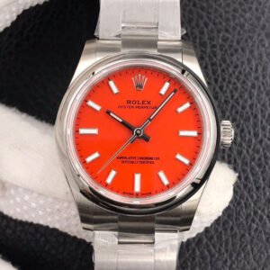 Replica Rolex Oyster Perpetual M277200-0008 31MM EW Factory Red Dial