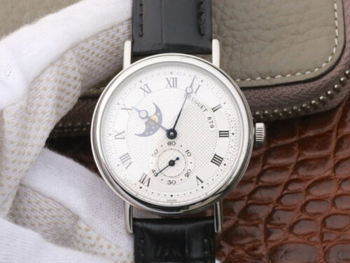 Replica Breguet Classique Moonphase 4396 Stainless Steel Strap