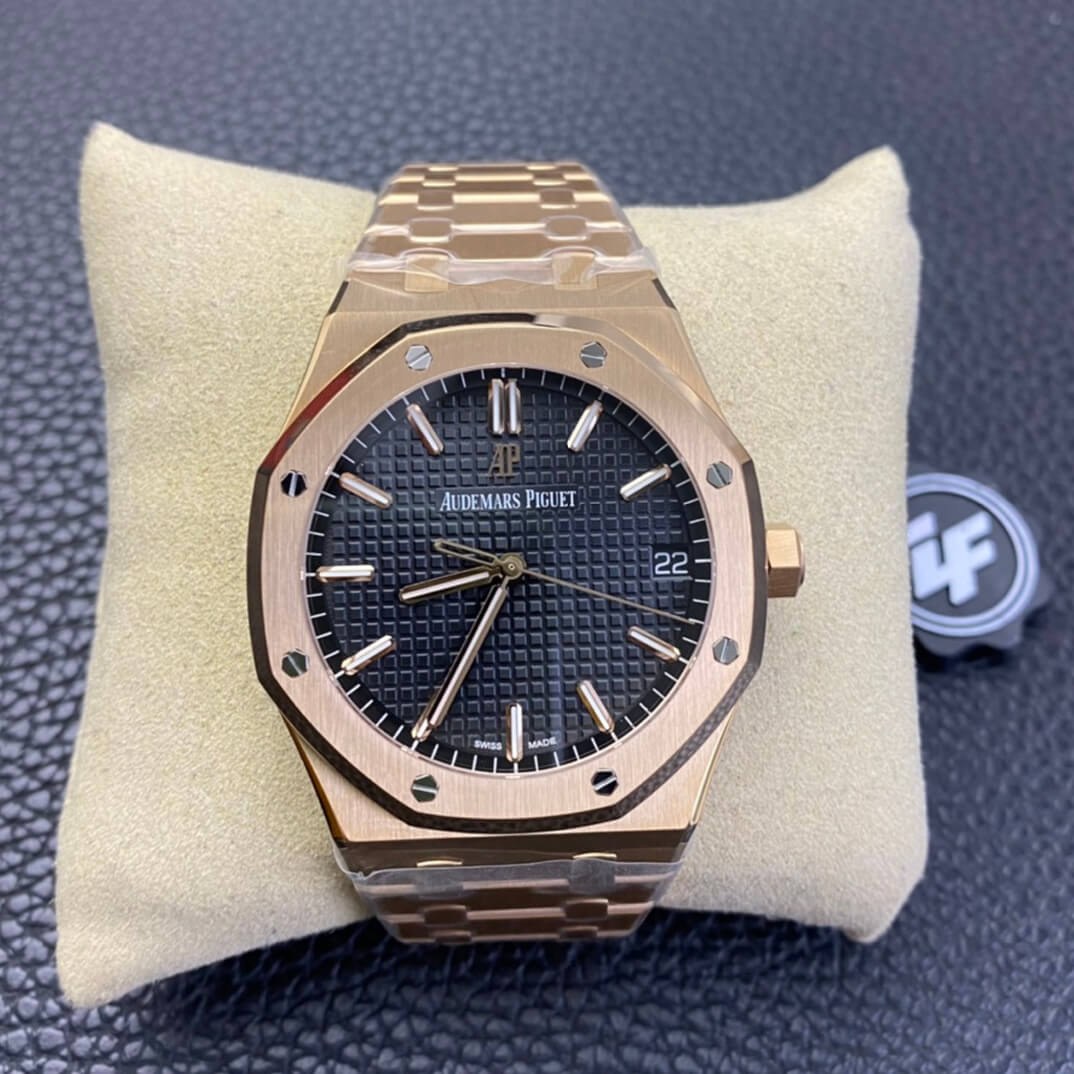 Replica Audemars Piguet Royal Oak 15500OR.OO.1220OR.01 ZF Factory Gold Case - Replica Watches Factory