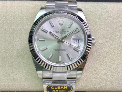 Replica Rolex Datejust M126334-0003 Clean Factory Stainless Steel Strap
