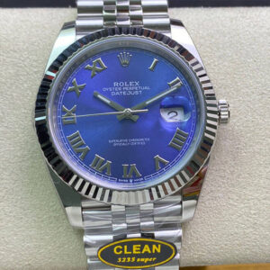 Replica Rolex Datejust M126334-0026 Clean Factory Stainless Steel Strap