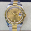 Replica Rolex Datejust M126333-0011 EW Factory Diamond-set Dial