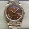 Replica Rolex Day Date M228345RBR-0009 EW Factory Gold Strap