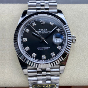 Replica Rolex Datejust M126334-0012 Clean Factory Stainless Steel