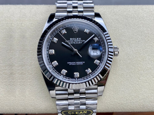 Replica Rolex Datejust M126334-0012 Clean Factory Stainless Steel