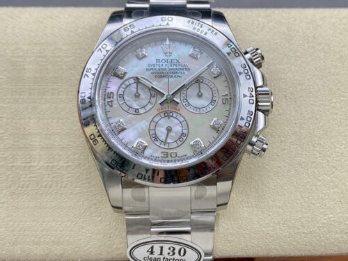 Replica Rolex Cosmograph Daytona M116509-0064 Clean Factory Stainless Steel Case