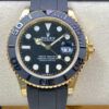 Replica Rolex Yacht Master M226658-0001 42MM OW Factory Black Rubber Strap - Replica Watches Factory