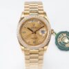 Replica Rolex Day Date M128348RBR-0008 EW Factory Gold Case - Replica Watches Factory