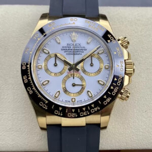 Replica Rolex Cosmograph Daytona M116518LN-0041 Clean Factory Black Strap - Replica Watches Factory