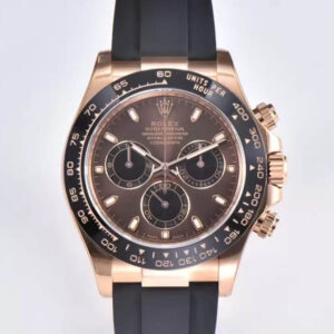 Replica Rolex Cosmograph Daytona M116515LN-0041 Clean Factory Black Strap - Replica Watches Factory