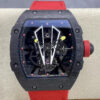 Replica Richard Mille RM27-03 Tourbillon BBR Factory Red Strap - Replica Watches Factory