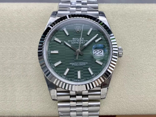 Replica Rolex Datejust M126334-0030 41MM VS Factory Stainless Steel Strap - Replica Watches Factory