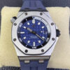Replica Audemars Piguet Royal Oak Offshore 15720ST.OO.A027CA.01 ZF Factory Silver Titanium Case - Replica Watches Factory