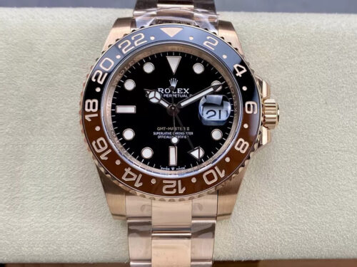 Replica Rolex GMT Master II M126715CHNR-0001 C+ Factory Stainless Steel
