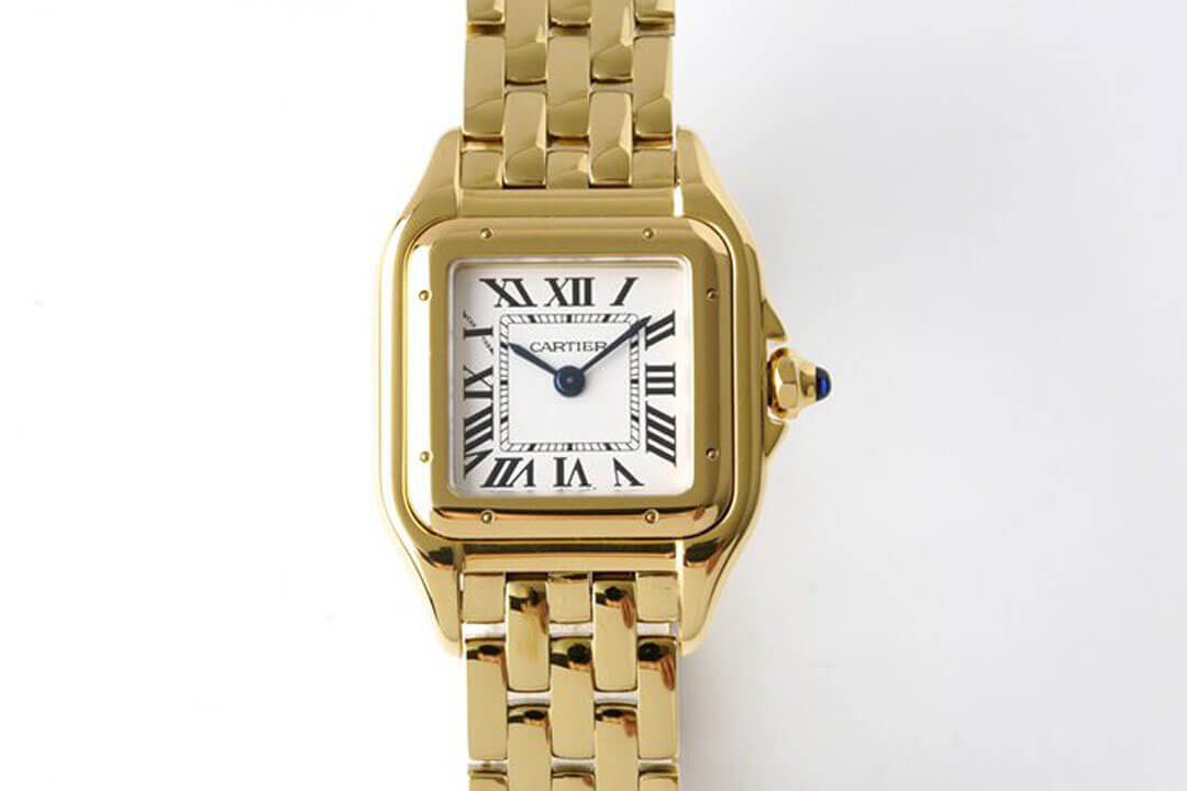 Replica Panthere De Cartier WGPN0008 22MM BV Factory Yellow Gold Bezel - Replica Watches Factory