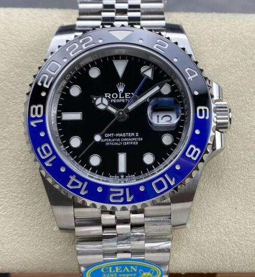 Replica Rolex GMT Master II M126710BLNR-0002 Clean Factory V3 Stainless Steel Strap - Replica Watches Factory