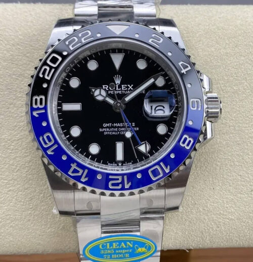 Replica Rolex GMT Master II M126710blnr-0003 Clean Factory V3 Stainless Steel - Replica Watches Factory