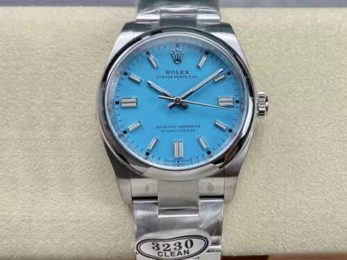 Replica Rolex Oyster Perpetual M126000-0006 36MM Clean Factory Blue Dial