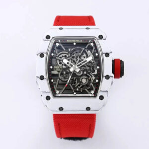 Replica Richard Mille RM35-01 BBR Factory Red Fabric Strap