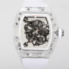 Richard Mille RM055 1:1 Best Version Replica Watch RM Factory White Strap, more than 95% similar to original watches.