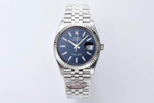 Replica Rolex Datejust 36MM M126234-0049 Clean Factory Silver Stainless Steel Strap