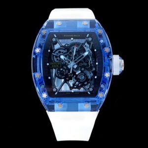 Replica Richard Mille RM35-01 RM Factory White Rubber Strap